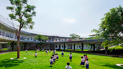 基于校園文化的幼兒園景觀設(shè)計理念與設(shè)計原則